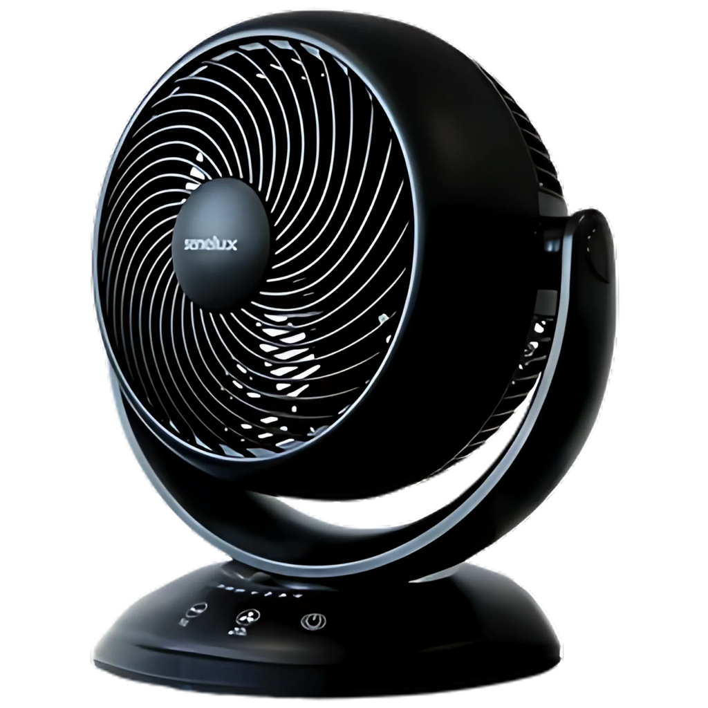 Senelux 8 Zoll Kühlventilator mit Fernbedienung, automatische Oszillation