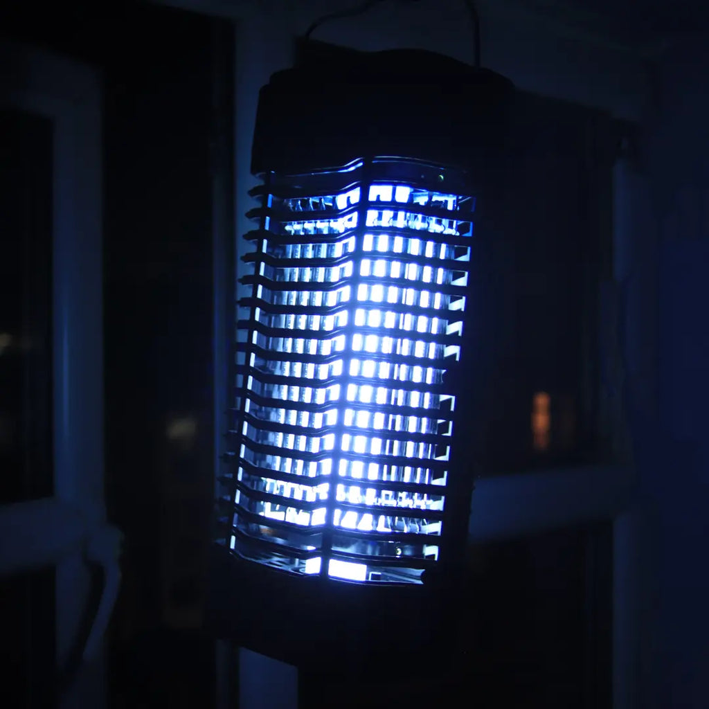 Senelux Matainsectos Eléctrico para Interiores y Exteriores 18W, 4200V Trampa para Insectos Voladores Plagas y Mosquitos