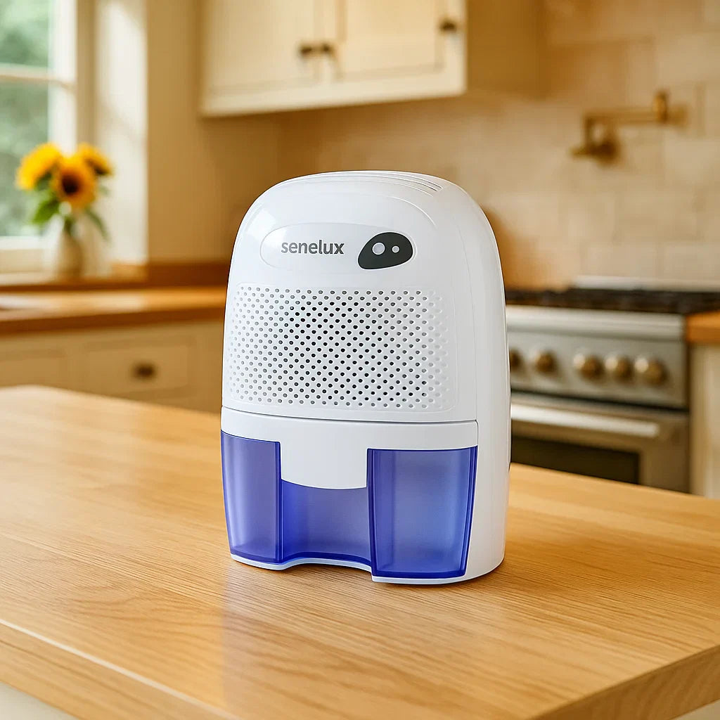 Refurbished - XROW - 600B Mini Dehumidifier with 250ml Water Tank and Continuous Drainage
